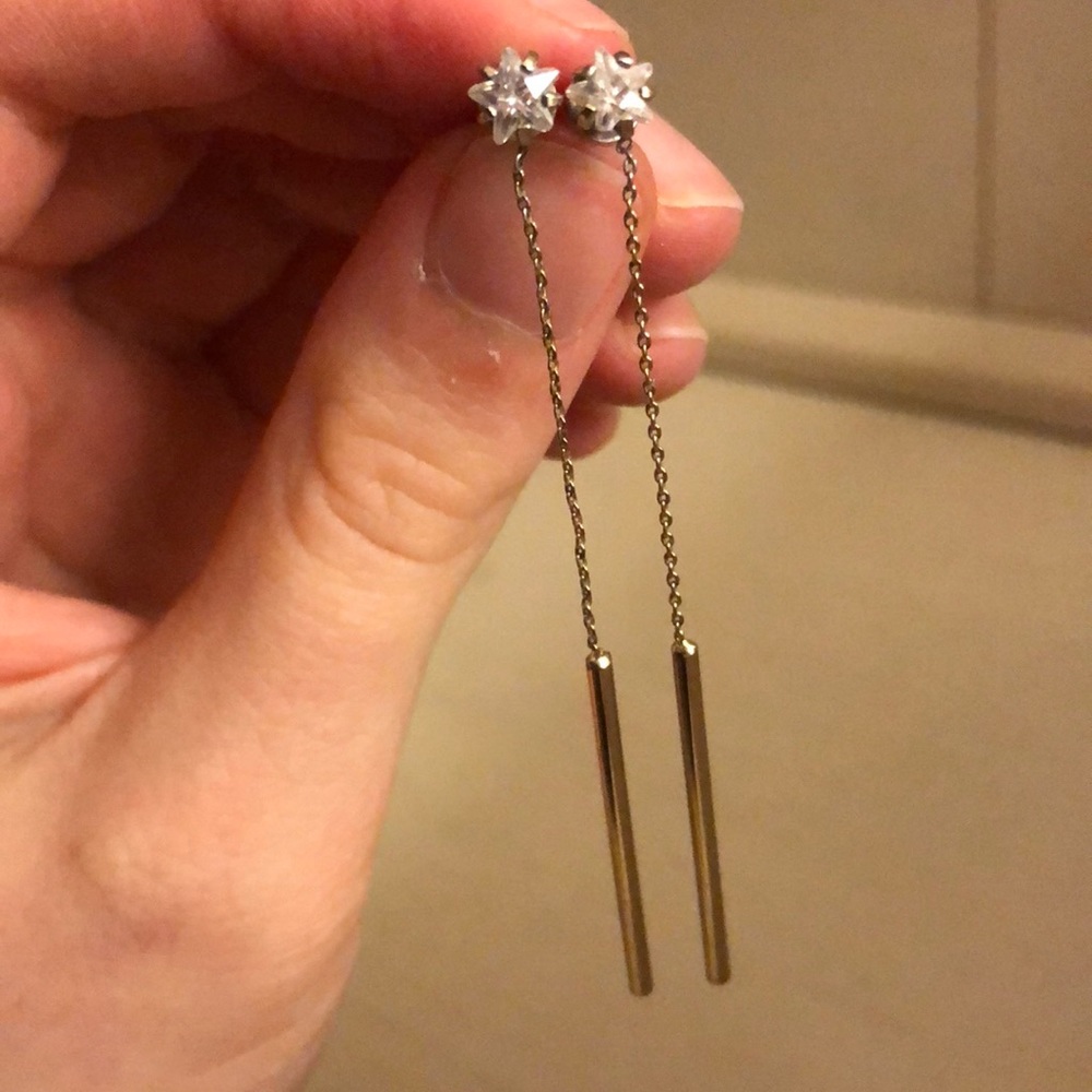 Hanging Stud Earrings